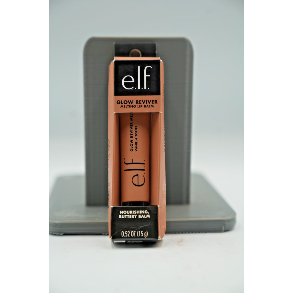 e.l.f. Glow Reviver Melting Lip Balm Vanilla Toffee‎ 0.52oz Nourishing Gloss